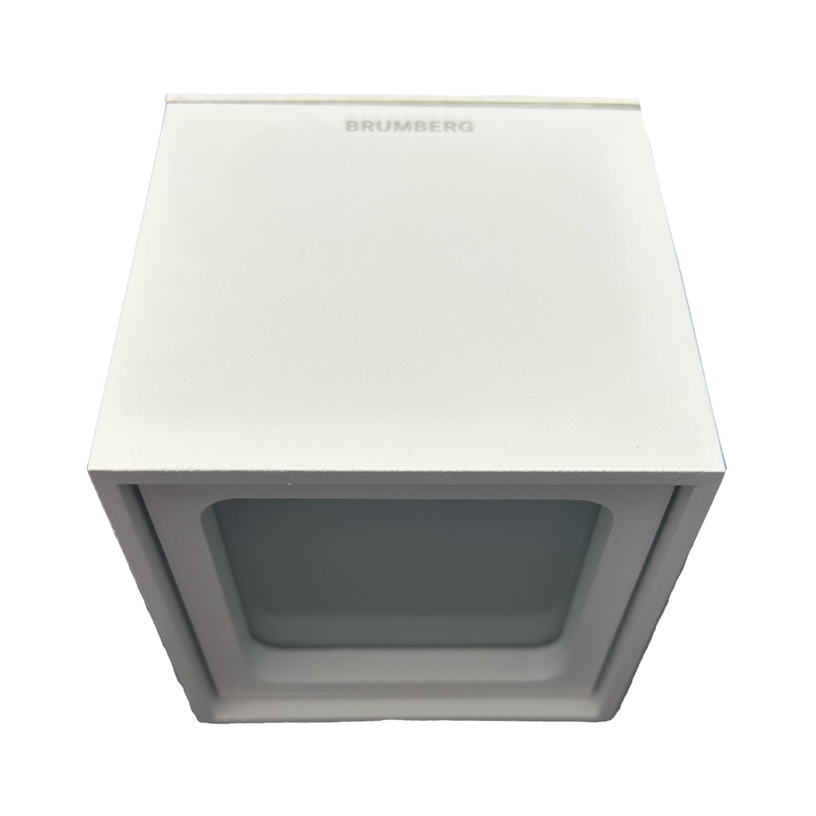 Brumberg Au�en LED-Deckenleuchte 120� 7W 450lm 3000K IP54 230V quadratisch wei�