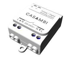 CASAMBI CBU-ASD Bluetooth 1-10V oder DALI 1-Kanal Dimmer, 220-240V 
