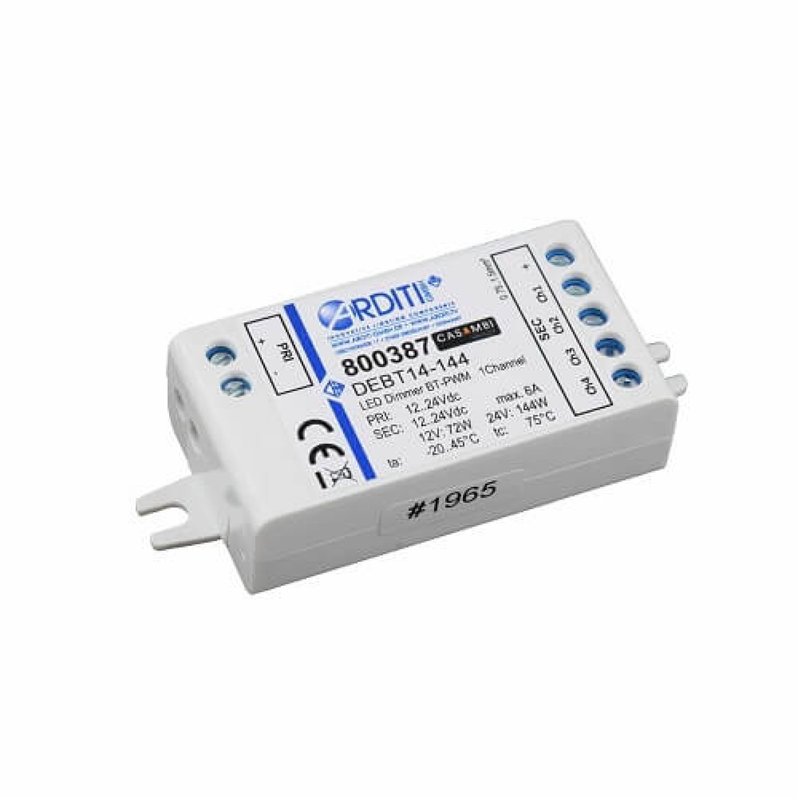 CASAMBI PWM Dimmer 1-Kanal f�r einfarbige LED Streifen, ARDITI 800387