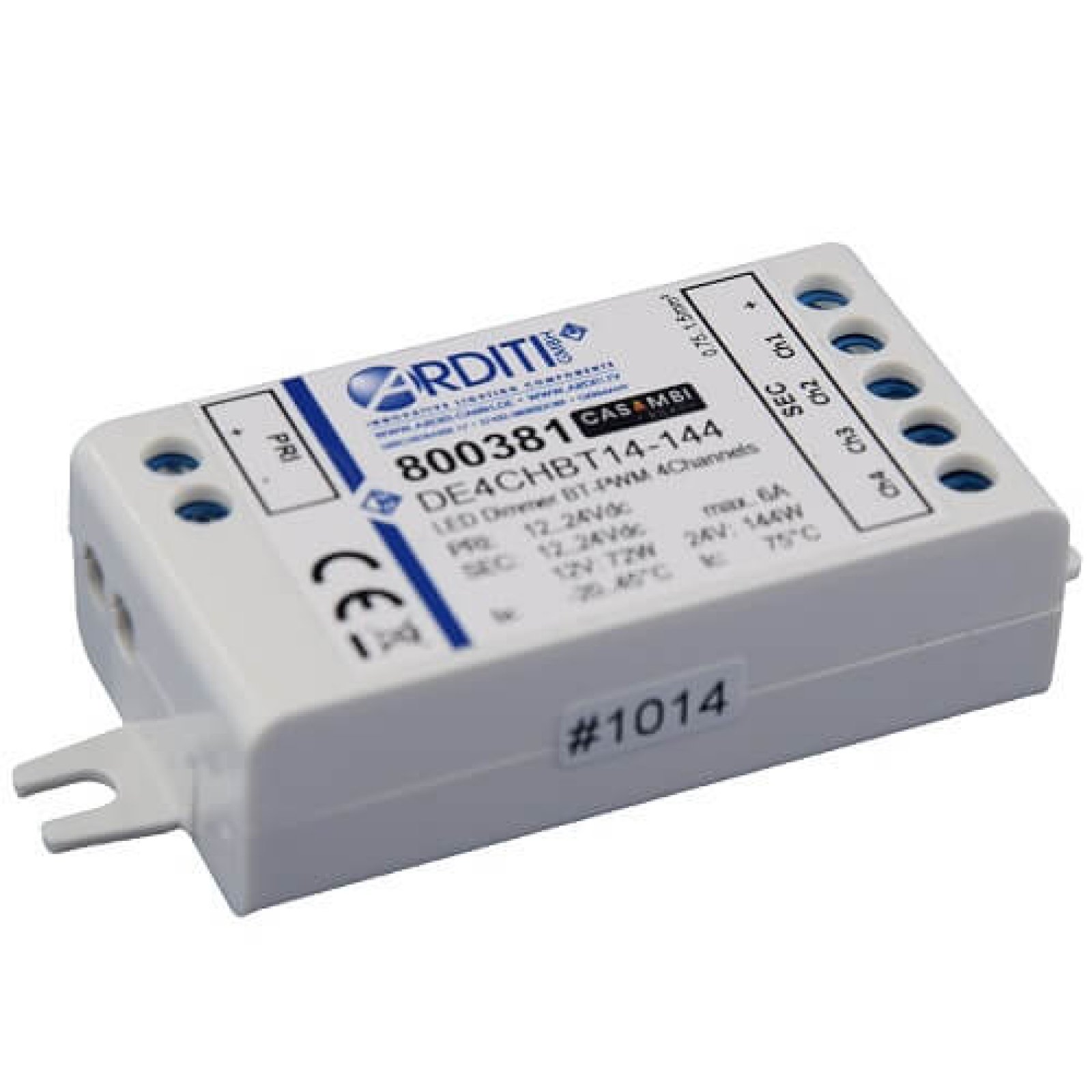 CASAMBI PWM Dimmer 4-Kanal Allrounder f�r vier getrennte LED Streifen, ARDITI 800381
