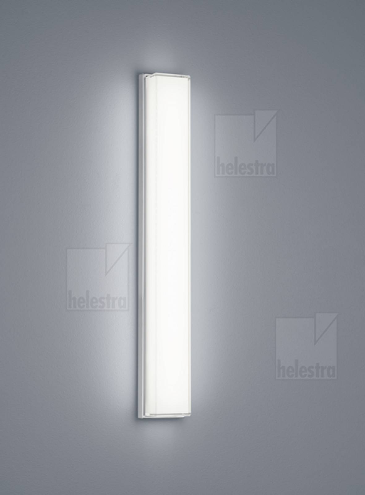 COSI LED Wandleuchte Glas, 610mm, nickel, dimmbar, 2900K