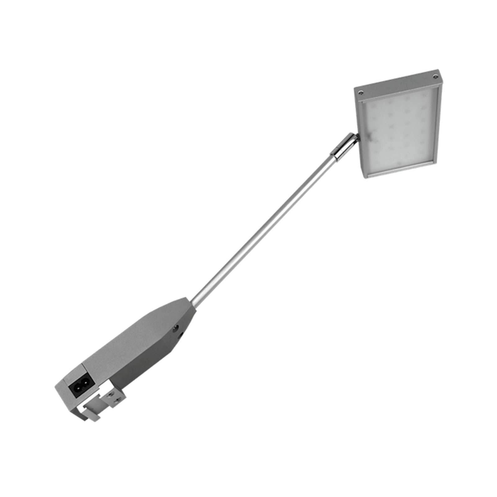CYRA 20 LED Displayleuchte 20 Watt, bis 2300lm, 3000K/4000K/5700K Alu silber-grau