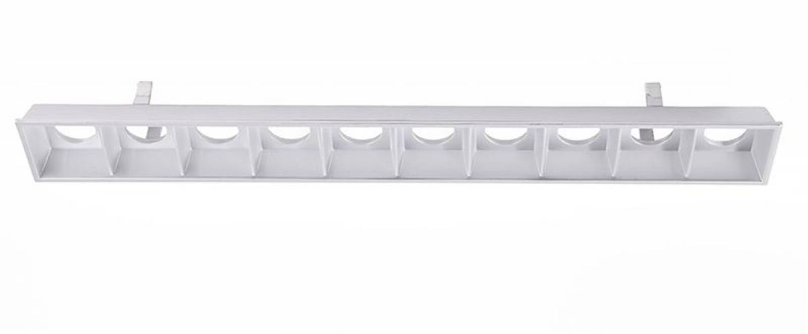 Ceti 10 Reflektor Silber, L�nge: 243 mm, Breite: 22 mm, H�he: 30 mm