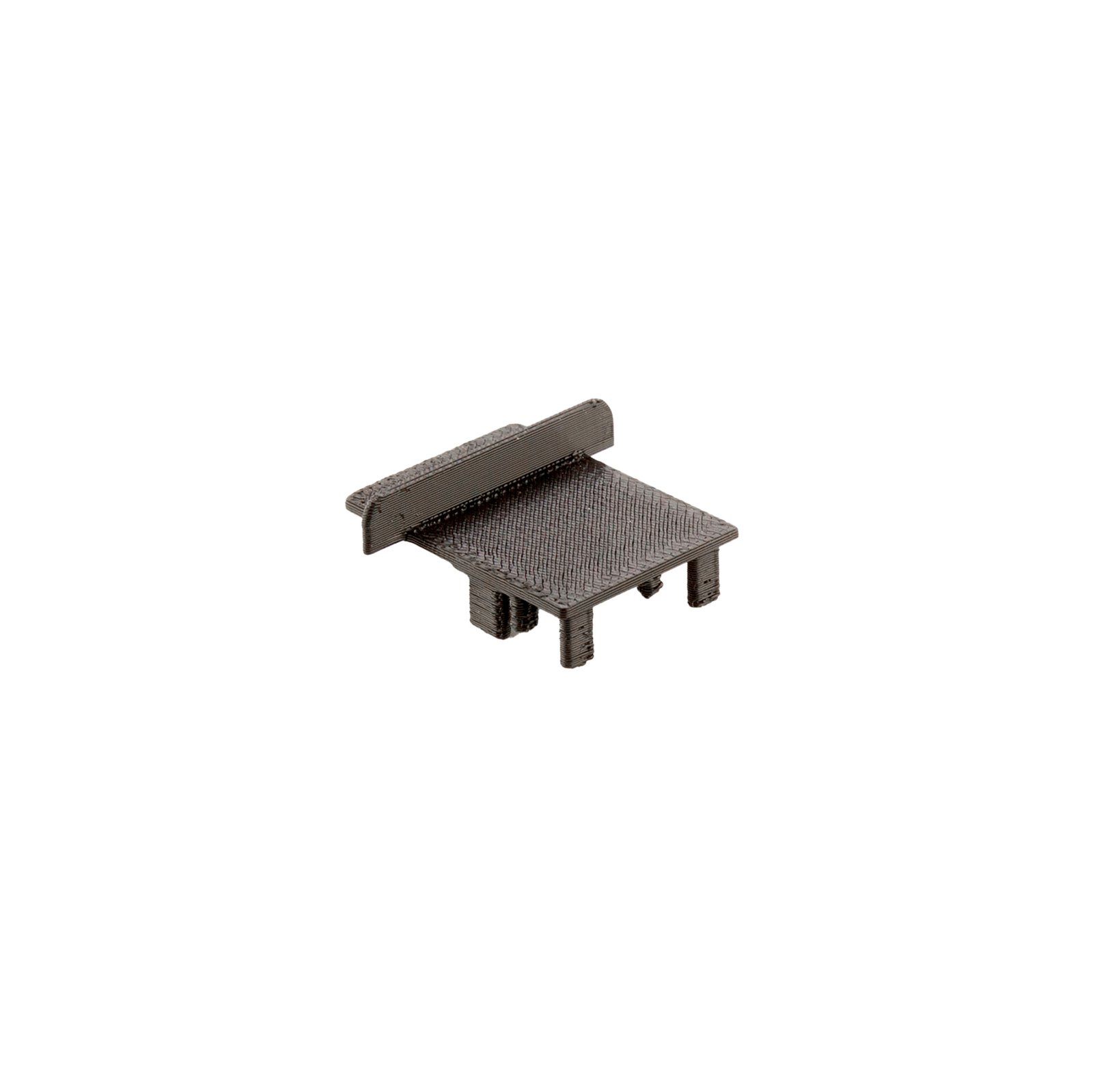Combo Endkappe 2 St. T-Leuchtenprofil, H-LT-02-20, schwarz