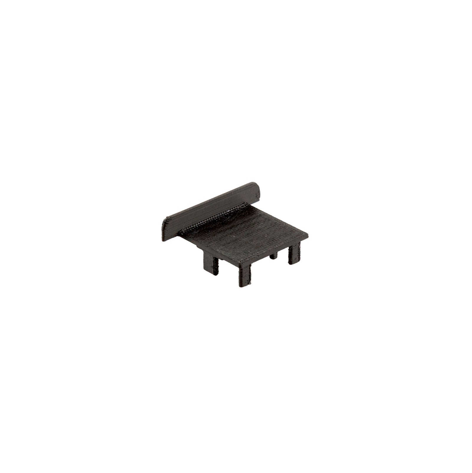 Combo Endkappe 2 St. T-Leuchtenprofil, P-LT-02-20, schwarz