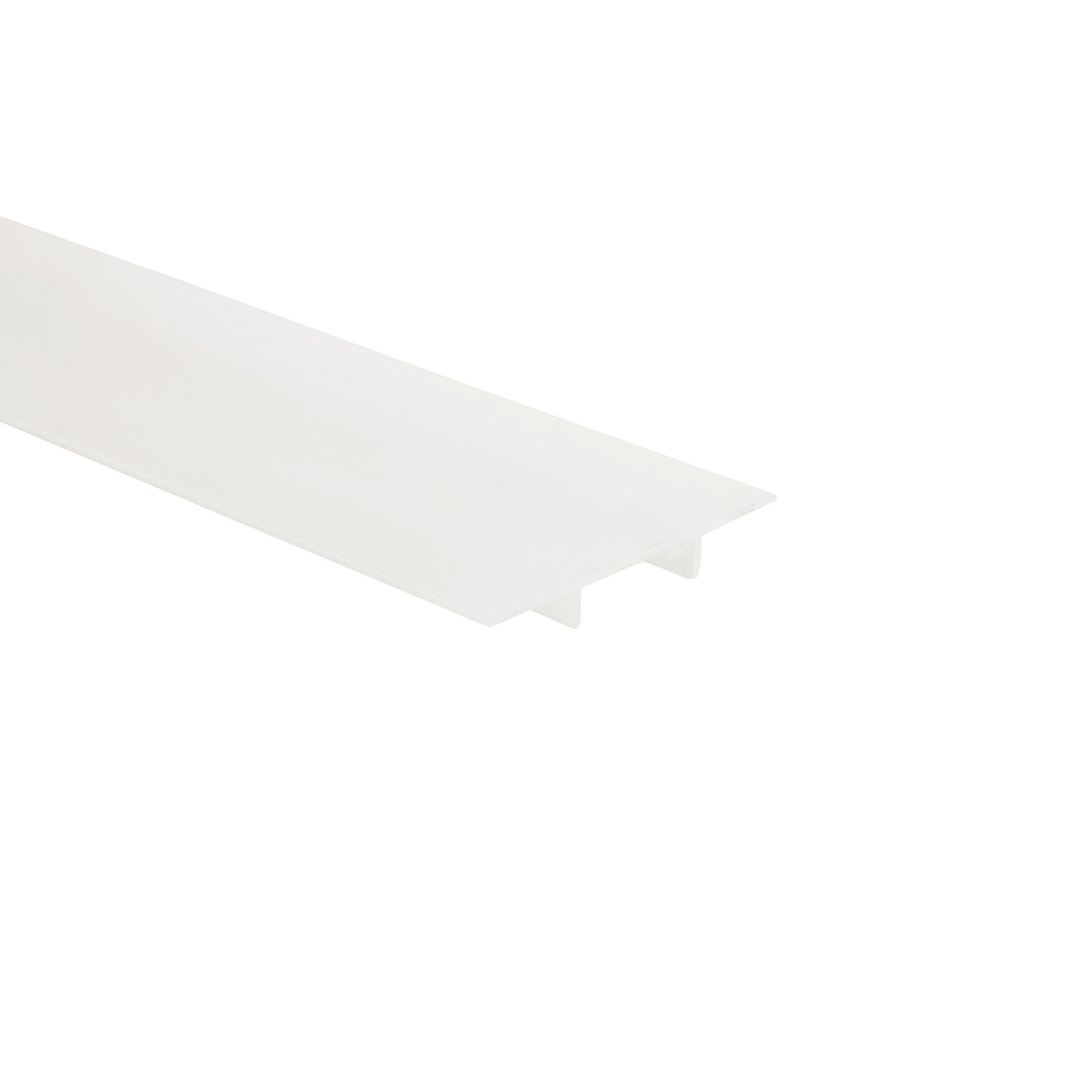 Combo Leuchtenprofil-Abdeckung, B-02-20, breit, milchig, 2m, PMMA