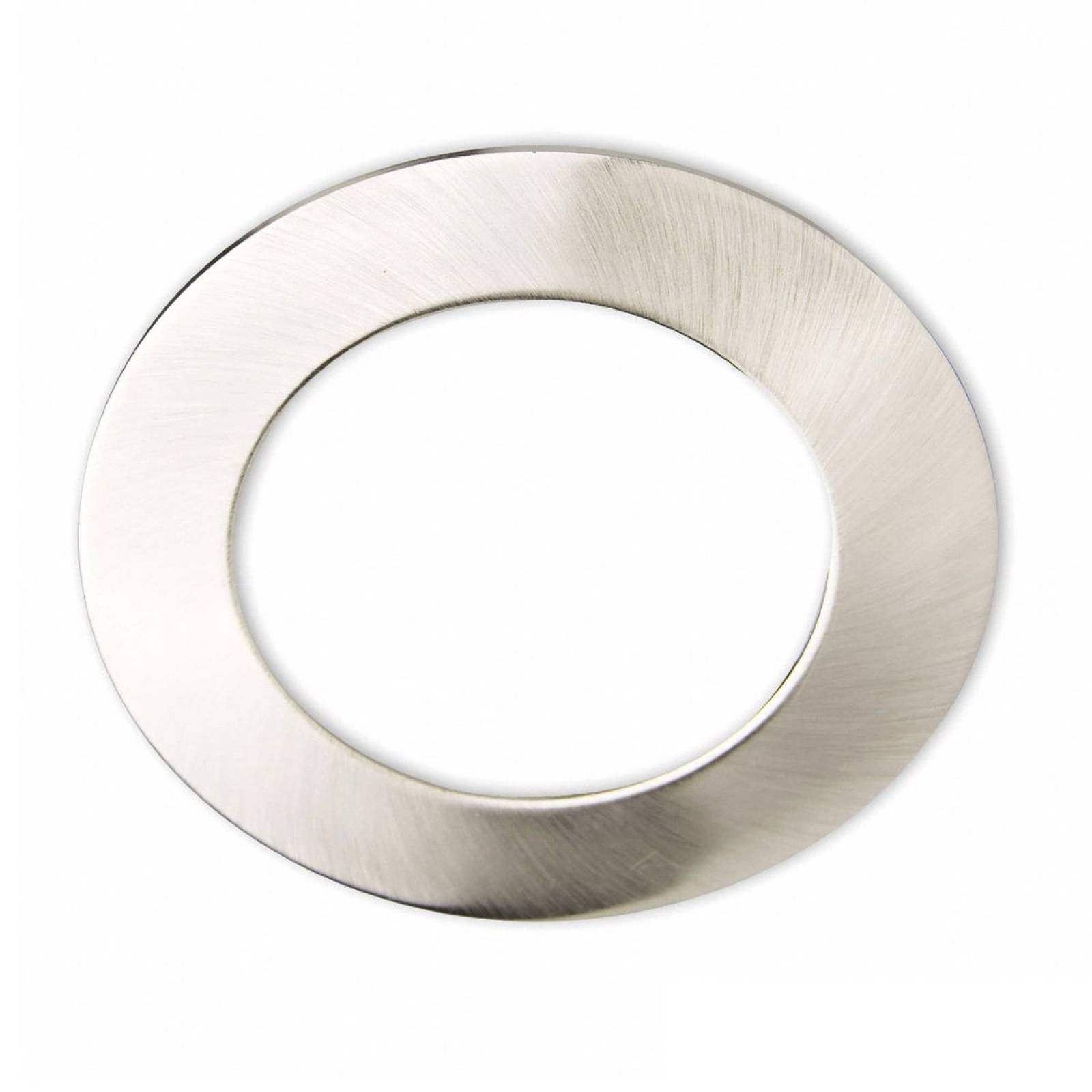 Cover Aluminium rund chrom matt f�r Einbaustrahler Sys-90