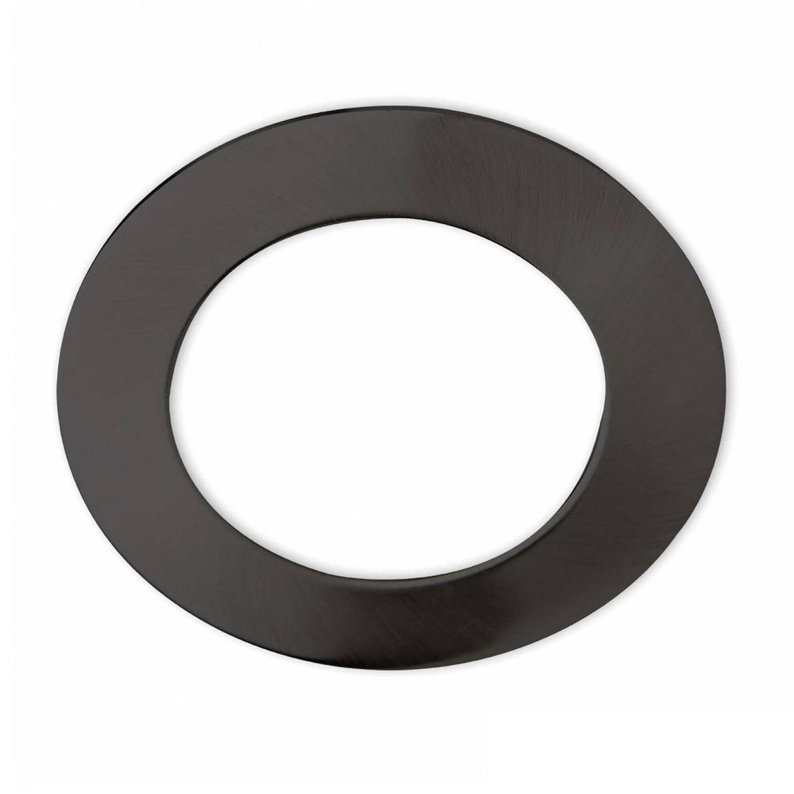 Cover Aluminium rund schwarz f�r Einbaustrahler Sys-90
