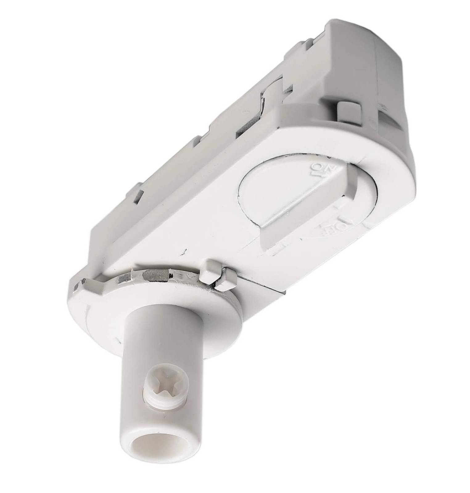D One 1-Phasen Adapter f�r Leuchtenmontage inkl. Montagezubeh�r, wei�