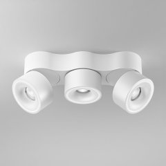 DLS LED Deckenleuchte CLIPPO TRIO wei� 3x9,3W 32� 3000k CRI>90 1150lm dimmbar