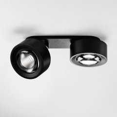 DLS LED Deckenleuchte CLIPPO OPTIC DUO 2x10,5W 35� dim to warm CRI>90 1240lm dimmbar