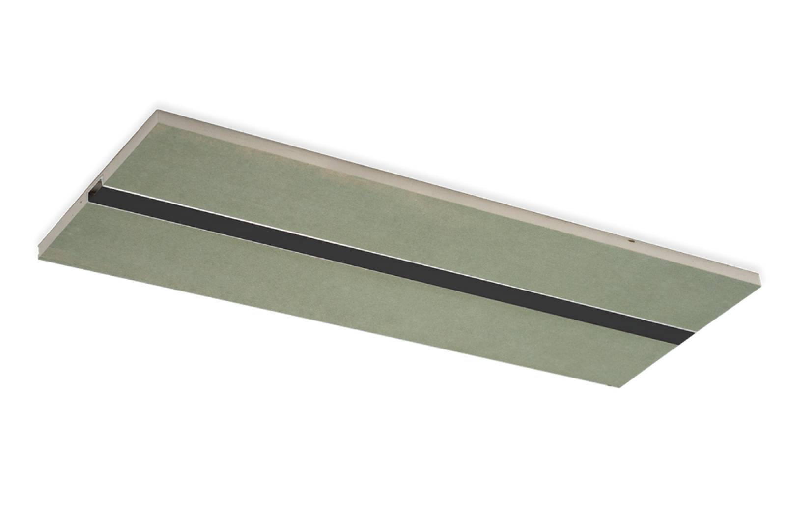 DL 26 (Direktes Licht) Gipspaneele GKFI 12,5mm hoch mit Alu Profil 1-l�ufig gerade