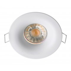 Einbaustrahler 12V Altair Round, 1x max. 35W MR16, Wei�, IP65