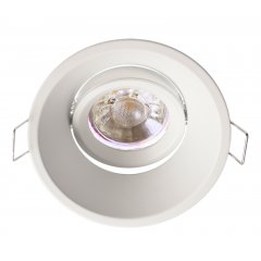 Einbaustrahler 12V Arktur Round, 1x max. 35W f�r MR16 Leuchtmittel, wei�