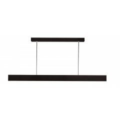 Gro�e LED Pendelleuchte Apollon, schwarz, 42W warmwei�