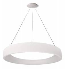 Sculptoris Ring-/Pendelleuchte 800mm, 60W, DIM, 3000/4000K, wei�