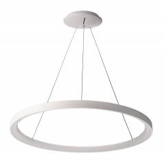 Ring-/Pendelleuchte Merope 580mm, 42W dimmbar, 3000/4000K,Wei�
