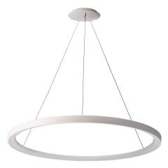 Ring-/Pendelleuchte Merope 780mm, 60W dimmbar, 3000/4000K,Wei�