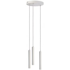 Mehrfachpendelleuchte 3-fach Slim rund, 15W dimmbar, wei�