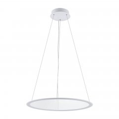 Exklusive Pendelleuchte LED Panel, transparent rund, 50W, dimmbar, COLORselect 3000/3500/4000K, wei�