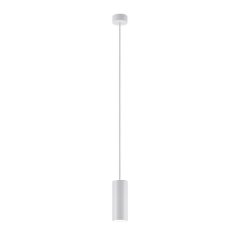Alu Pendelleuchte CAN 150/350mm, 1x max. 7,5W GU10 LED, wei�/schwarz, 1,5m