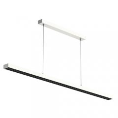 LED B�ro Pendelleuchte Office Three Up & Down UGR<6, CRI95, 77W DALI, wei�