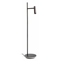 Stehleuchte, Brahe, in schwarz, 3000K, 530 lm, 11,5W