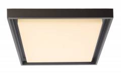 LED Deckenaufbauleuchte Arneb 27W/30W 2300lm 3000K Warmwei� CRI: 80 Grau IP54