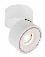 LED Deckenaufbauleuchte, Warmwei�, Uni II wei�, 3000K, 670lm, A, 12 W