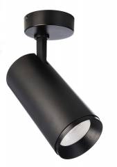LED Deckenaufbauleuchte LUCEA Tilt 30W schwarz, COLORselect 3000K/4000K, 2700/2900lm dimmbar