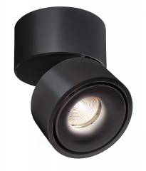 LED Deckenaufbauleuchte 32W einfach, Uni II Max, dreh-/schwenkbar, schwarz