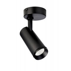 LED Deckenaufbauleuchte LUCEA Tilt 6W schwarz, 2700K dimmbar, 800lm