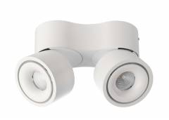 Uni II Mini Double, Tilt, 21 W, DIM, 2700 K, Wei�
