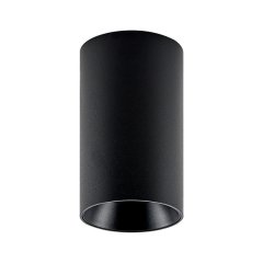 Deckenaufbauleuchte CAN schwarz 105mm, 1x max. 7,5W LED GU10
