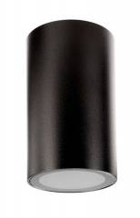 GU10 Deckenaufbauleuchte CAN IP44 schwarz, 105mm, 1x max. 7,5W LED