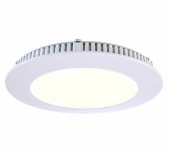 Kapego LED Panel 8W LED, 2700K warmwei�, wei�, 350mA
