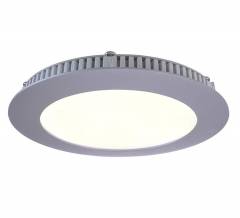 Kapego LED Panel 8W LED, 2700K warmwei�, silber, 350mA