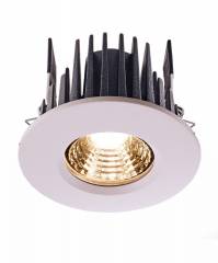 Kapego LED COB Downlight IP65, 6,5W LED warmwei�, 350mA, wei�
