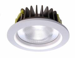 LED Deckeneinbaustrahler COB 170, wei�, LED neutralwei� 4000K, 700mA, 25W, 60�