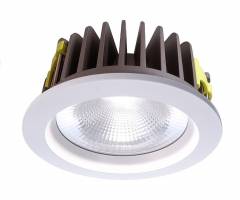 LED Deckeneinbaustrahler COB 210, wei�, LED neutralwei� 4000K, 1050mA, 37W, 60�
