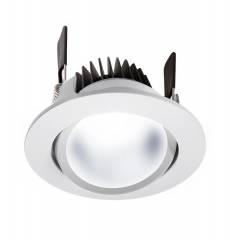LED Deckeneinbaustrahler COB 95 CCT, 24V, LED warmwei� und kaltwei� 16W, wei�