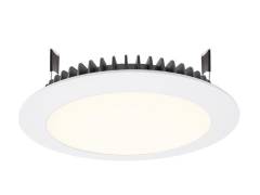 Edle Deckeneinbauleuchte, LED Panel Round III 26, 37V DC, 700 mA, 4000K, 2690lm