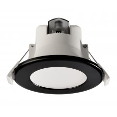 LED Downlight Acrux 68-195mm, 7W dimmbar, 3000/4000/6000K Colorswitch, schwarz, 630lm