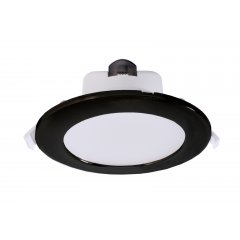 LED Downlight Acrux 120mm, 14,5W dimmbar, 3000/4000/6000K Colorswitch, schwarz, 1370lm