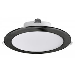 LED Downlight Acrux 195mm, 26W dimmbar, 3000/4000/6000K Colorswitch, schwarz, 2670lm