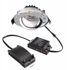 Deckeneinbauleuchte Dione IP44 DTW 1800-3000K 8,5W 480lm chrom