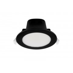 LED Downlight Acrux Pro 82, 9W dimmbar, 2700/3000/4000K Colorswitch, schwarz, 1080lm, IP54