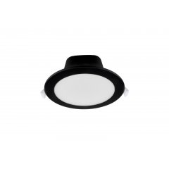 LED Downlight Acrux Pro 120, 15W dimmbar, 2700/3000/4000K Colorswitch, schwarz, 1800lm, IP54