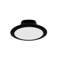 LED Downlight Acrux Pro 190, 30W dimmbar, 2700/3000/4000K Colorswitch, schwarz, 3600lm, IP54