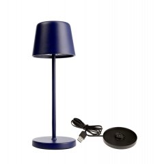 Akkuleuchte Canis Mini Bundle 2,3W blau, 2200K/3000K stufenlos dimmbar Touchsensor